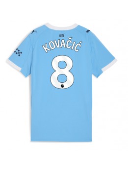 Manchester City Mateo Kovacic #8 Replika Hemmakläder Dam 2025-26 Kortärmad